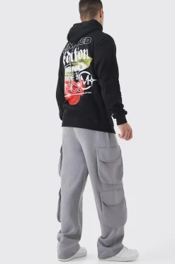 boohooMAN Tall Relaxed Cargo Pocket Jogger | UK| Trousers|Joggers