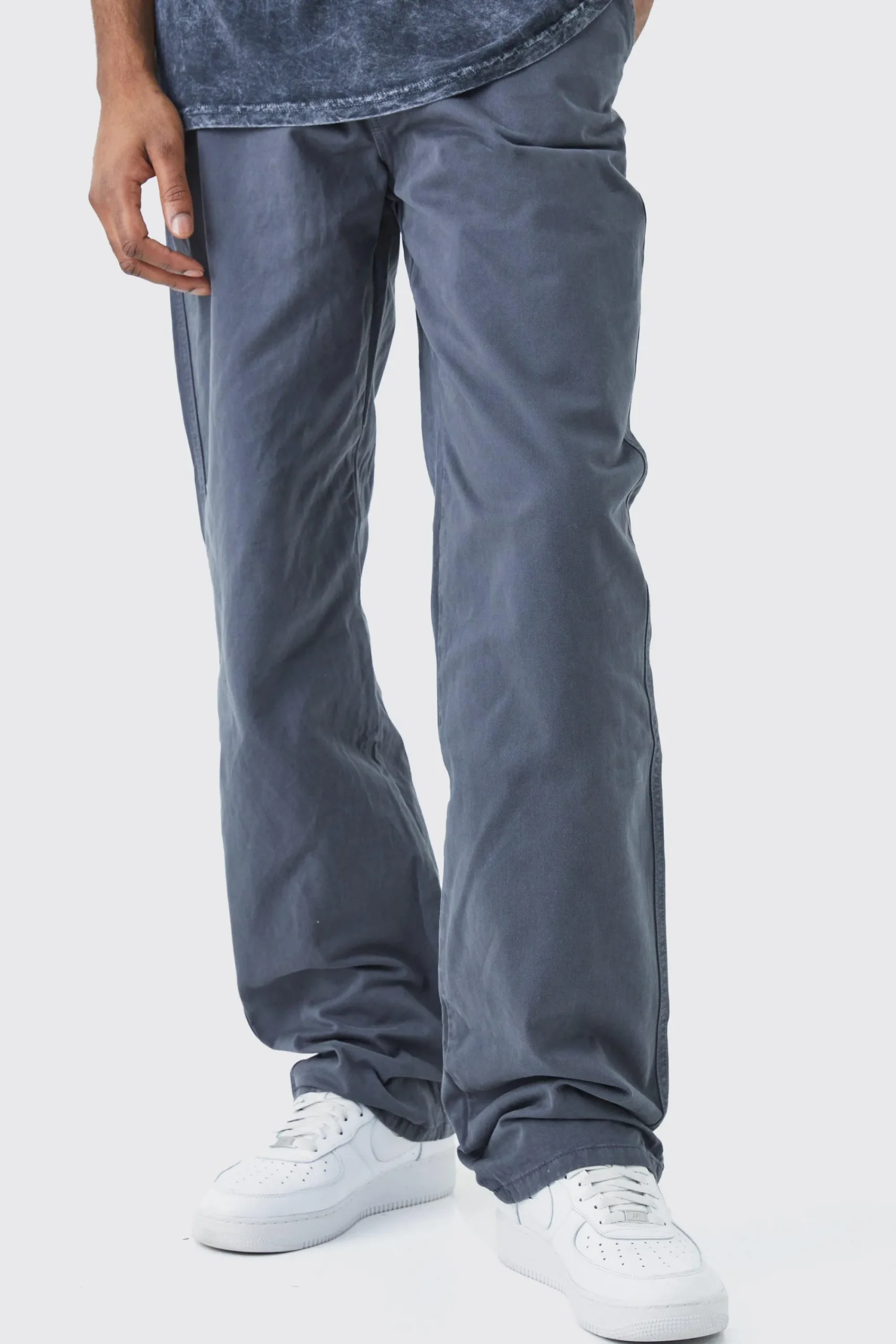 boohooMAN Tall Relaxed Chino Trouser | UK| Trousers