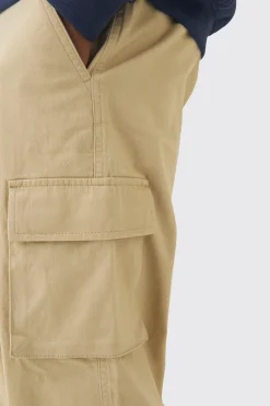 boohooMAN Tall Relaxed Fit Fixed Waist Cargo Trousers | UK| Trousers|Cargos