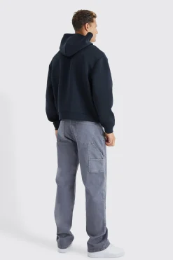 boohooMAN Tall Relaxed Overdye Carpenter Trouser | UK| Trousers