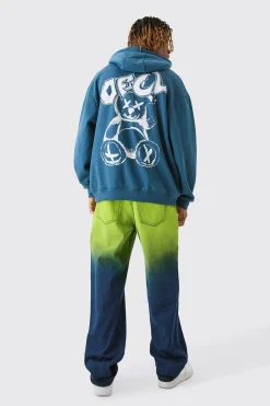 boohooMAN Tall Relaxed Rigid Ombre Jeans | UK| Trousers|Jeans