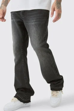 boohooMAN Tall Rigid Flare Jean | UK| Trousers|Jeans