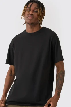 Tall Rose Floral Back Print T-shirt | UK^boohooMAN Sale