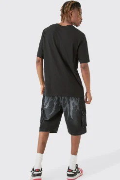 Tall Route 66 Racer Printed T-shirt In | UK^boohooMAN Discount