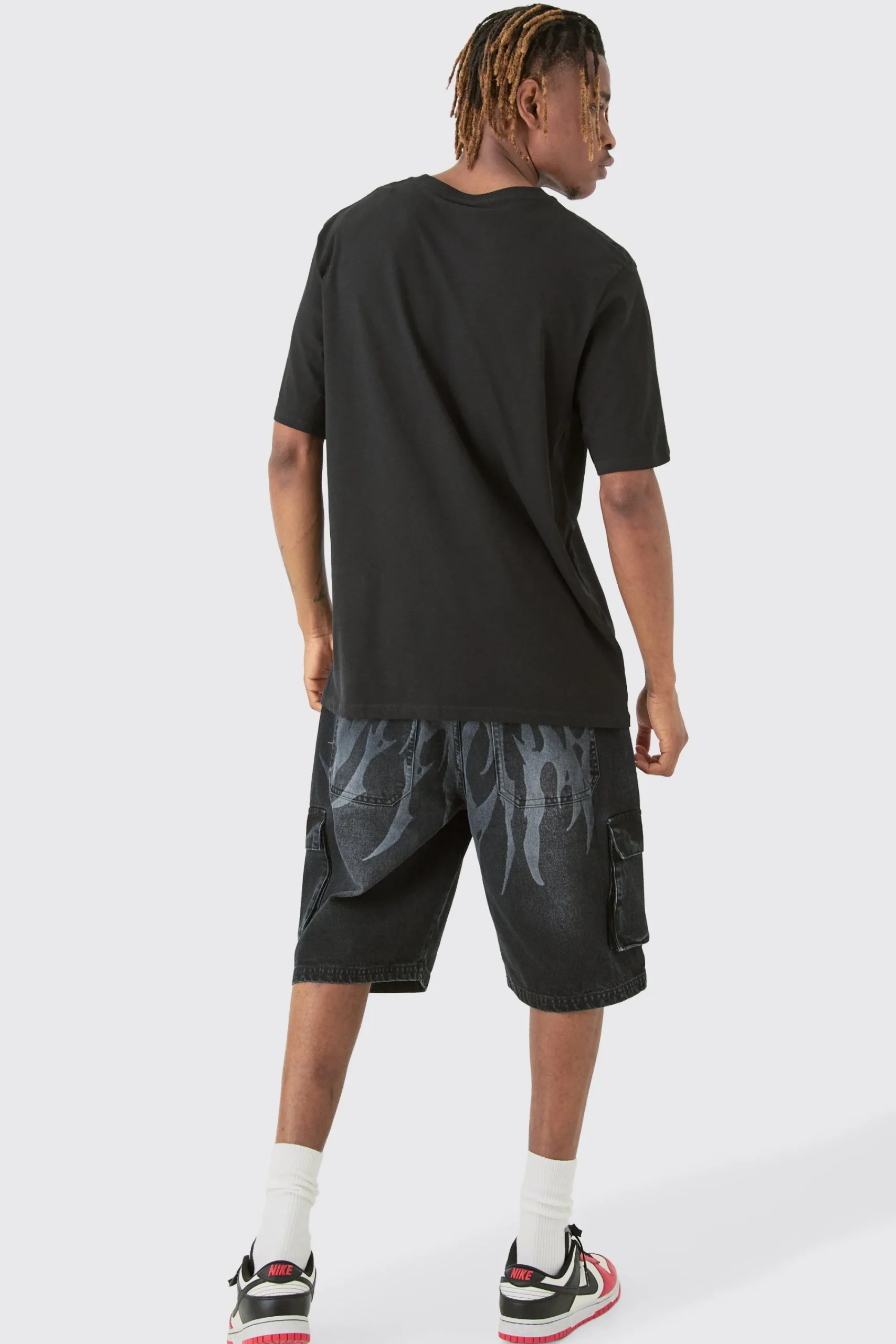 Tall Route 66 Racer Printed T-shirt In | UK^boohooMAN Discount