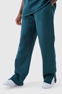 boohooMAN Tall Scuba Split Hem Joggers | UK| Joggers