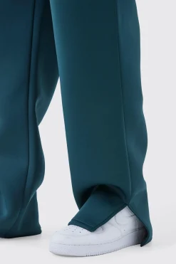 boohooMAN Tall Scuba Split Hem Joggers | UK| Joggers