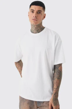 Tall Siracha Hot Chilli License Back Print T-shirt In | UK^boohooMAN