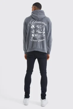 boohooMAN Tall Skinny Jeans With All Over Rips | UK| Trousers|Jeans