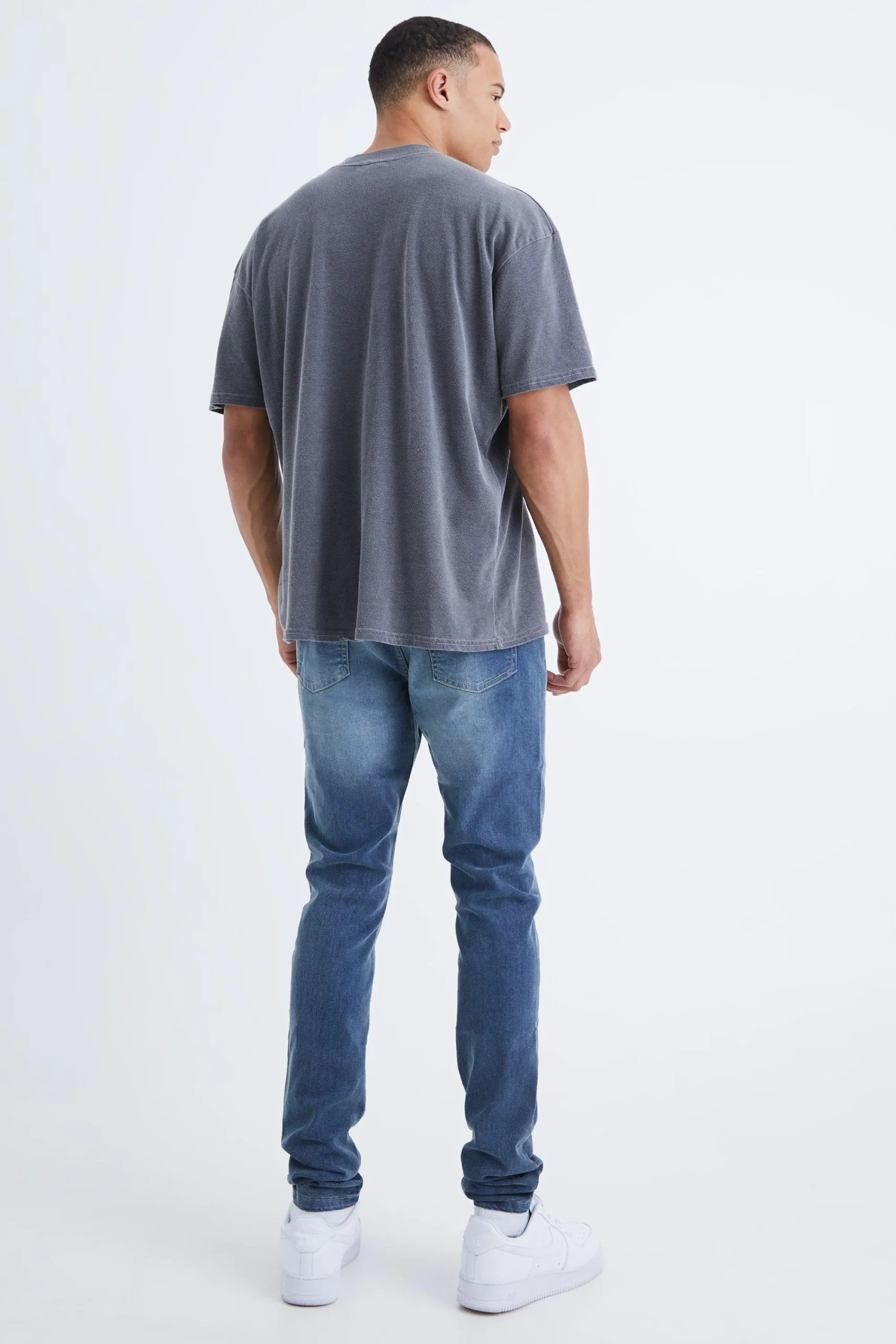 boohooMAN Tall Skinny Stretch Jean | UK| Trousers|Jeans