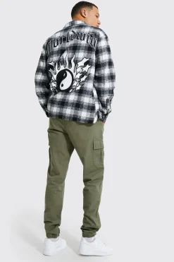 boohooMAN Tall Slim Fit Cargo Trousers | UK| Trousers|Cargos