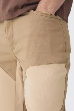 boohooMAN Tall Slim Rigid Flare Overdye Carpenter Jeans | UK| Trousers|Jeans