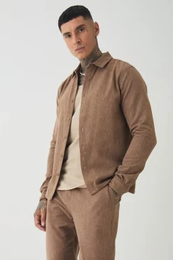 boohooMAN Tall Smart Shirt Set In | UK| Shirts|Sets & Co-Ords