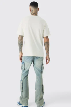 Tall Sonic Knuckles License Print T-shirt In White | UK^boohooMAN Outlet