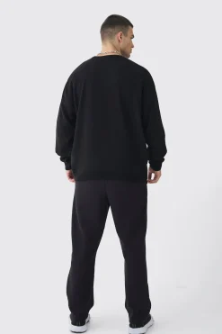 boohooMAN Tall Star Graphic Crew Neck Jumper | UK| Knitwear