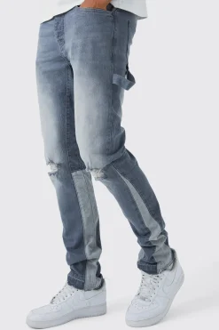 boohooMAN Tall Straight Rigid Carpenter Jeans | UK| Trousers|Jeans