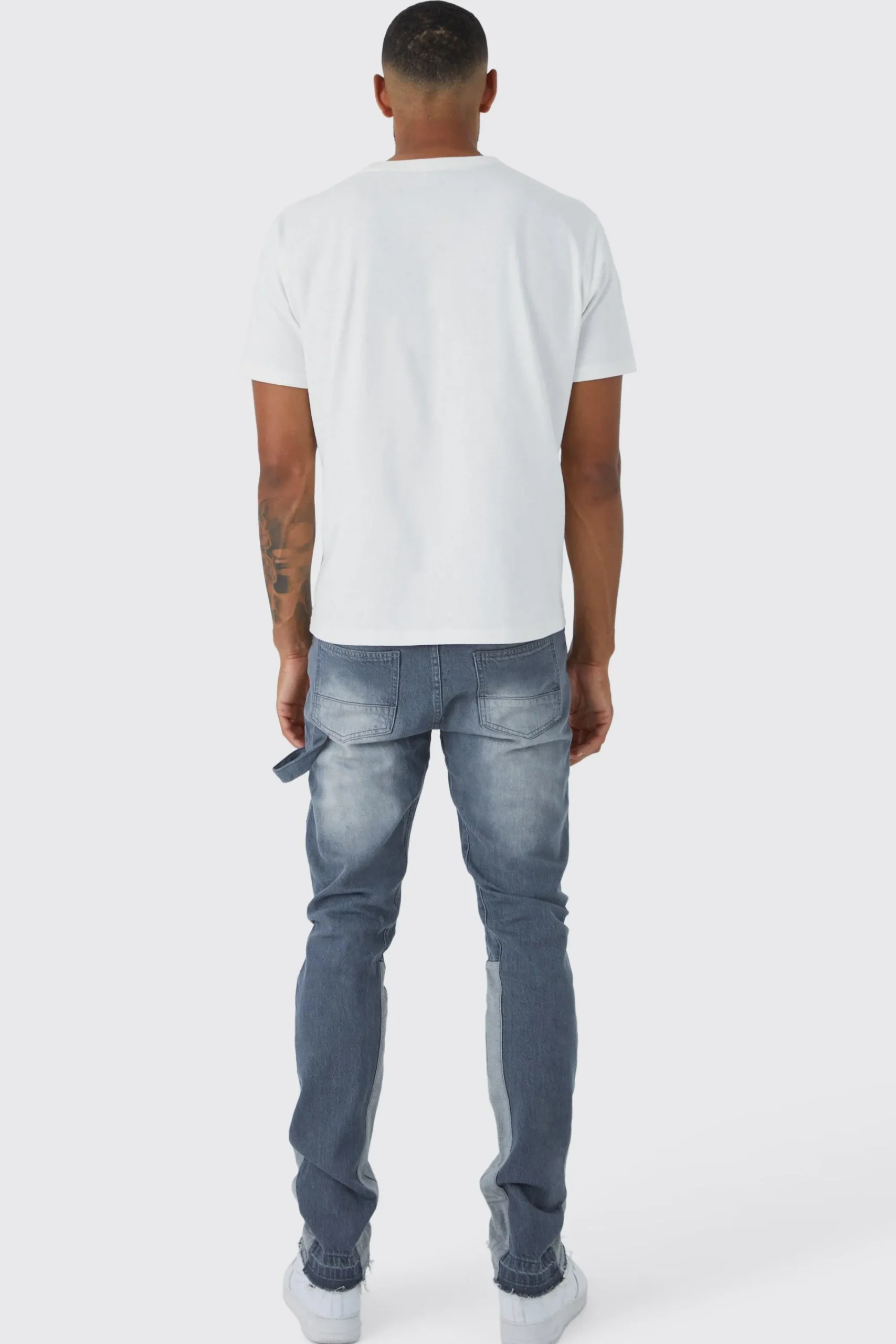 boohooMAN Tall Straight Rigid Carpenter Jeans | UK| Trousers|Jeans