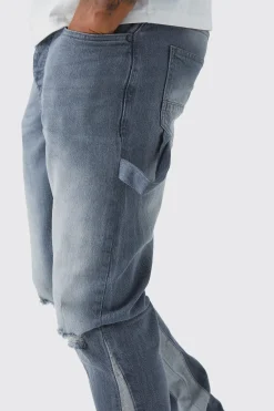 boohooMAN Tall Straight Rigid Carpenter Jeans | UK| Trousers|Jeans