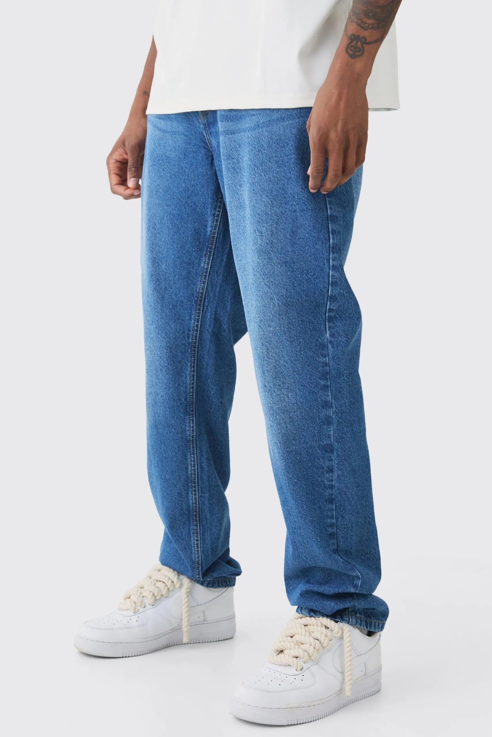 boohooMAN Tall Straight Rigid Jean | UK| Trousers|Jeans