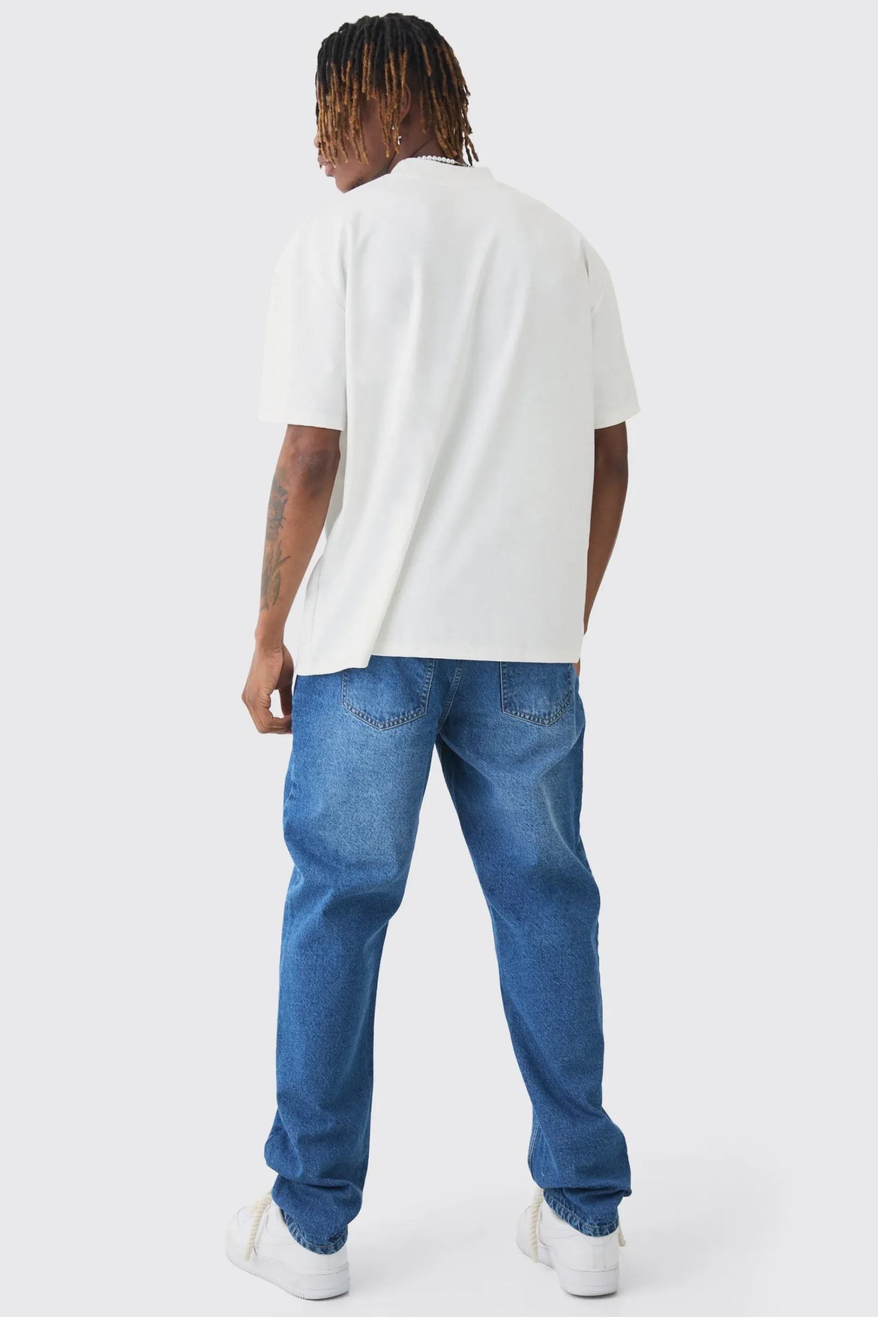 boohooMAN Tall Straight Rigid Jean | UK| Trousers|Jeans
