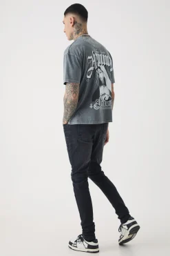 boohooMAN Tall Stretch Skinny Fit Jeans | UK| Trousers|Jeans