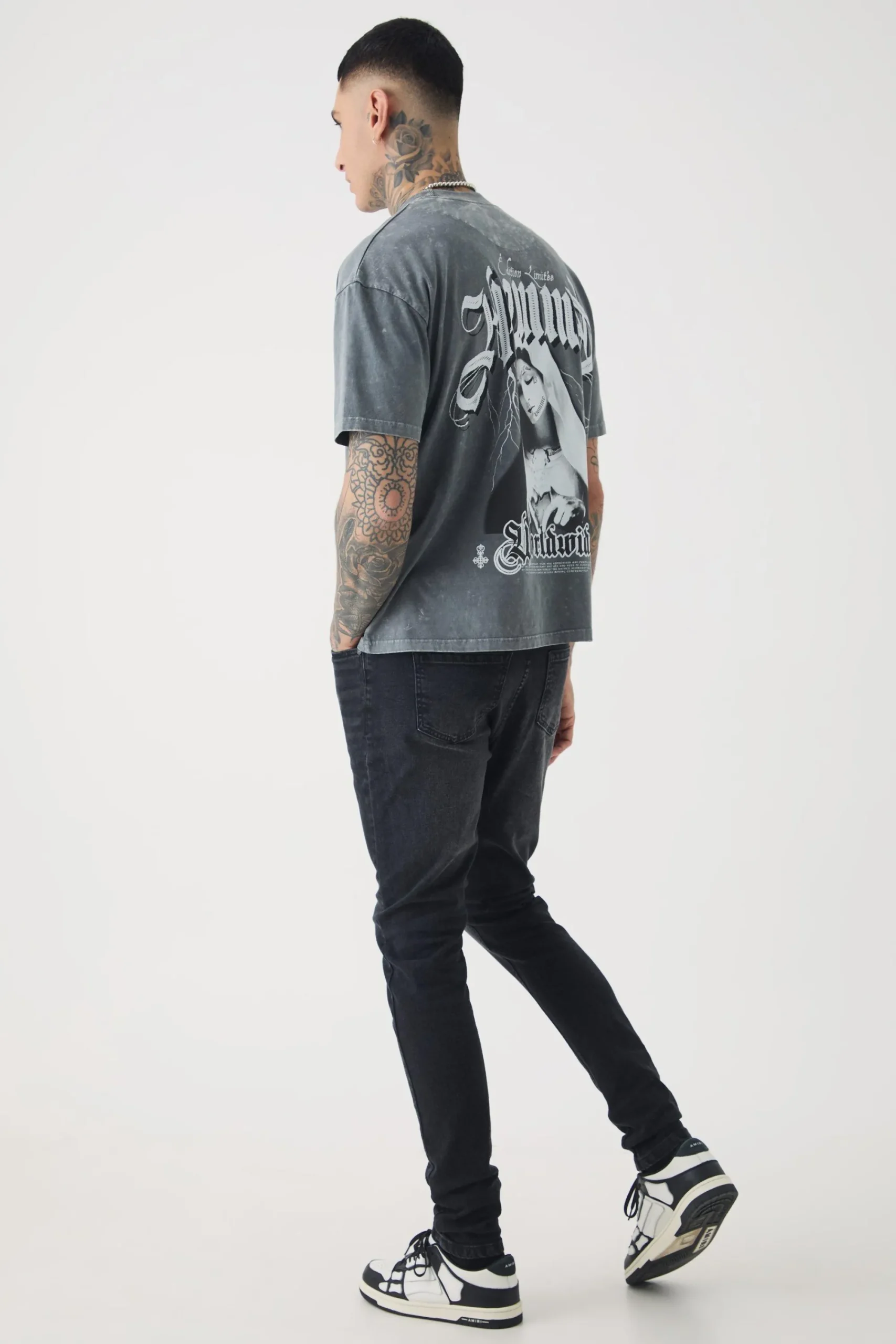 boohooMAN Tall Stretch Skinny Fit Jeans | UK| Trousers|Jeans