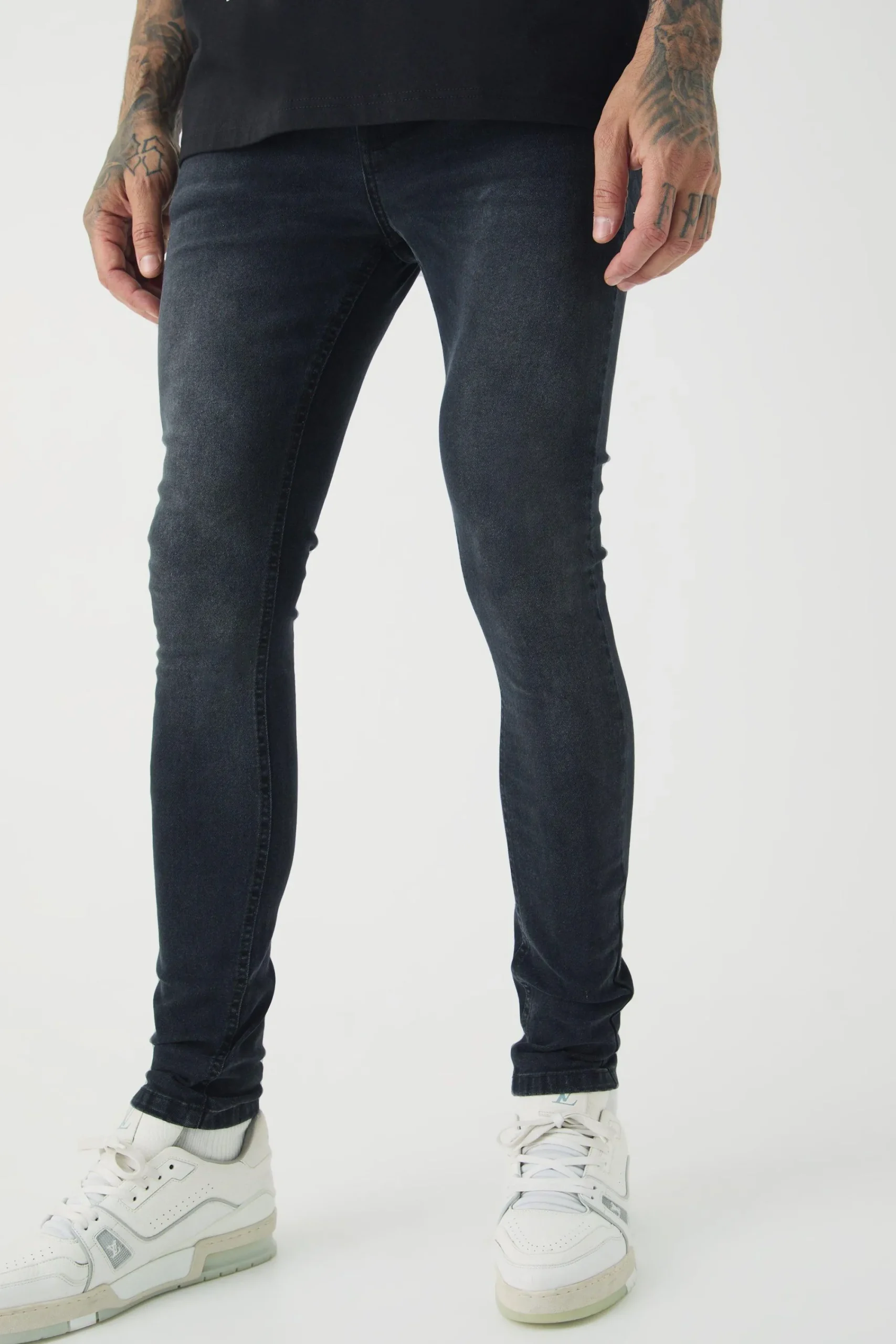 boohooMAN Tall Super Skinny Stretch Jean | UK| Trousers|Jeans