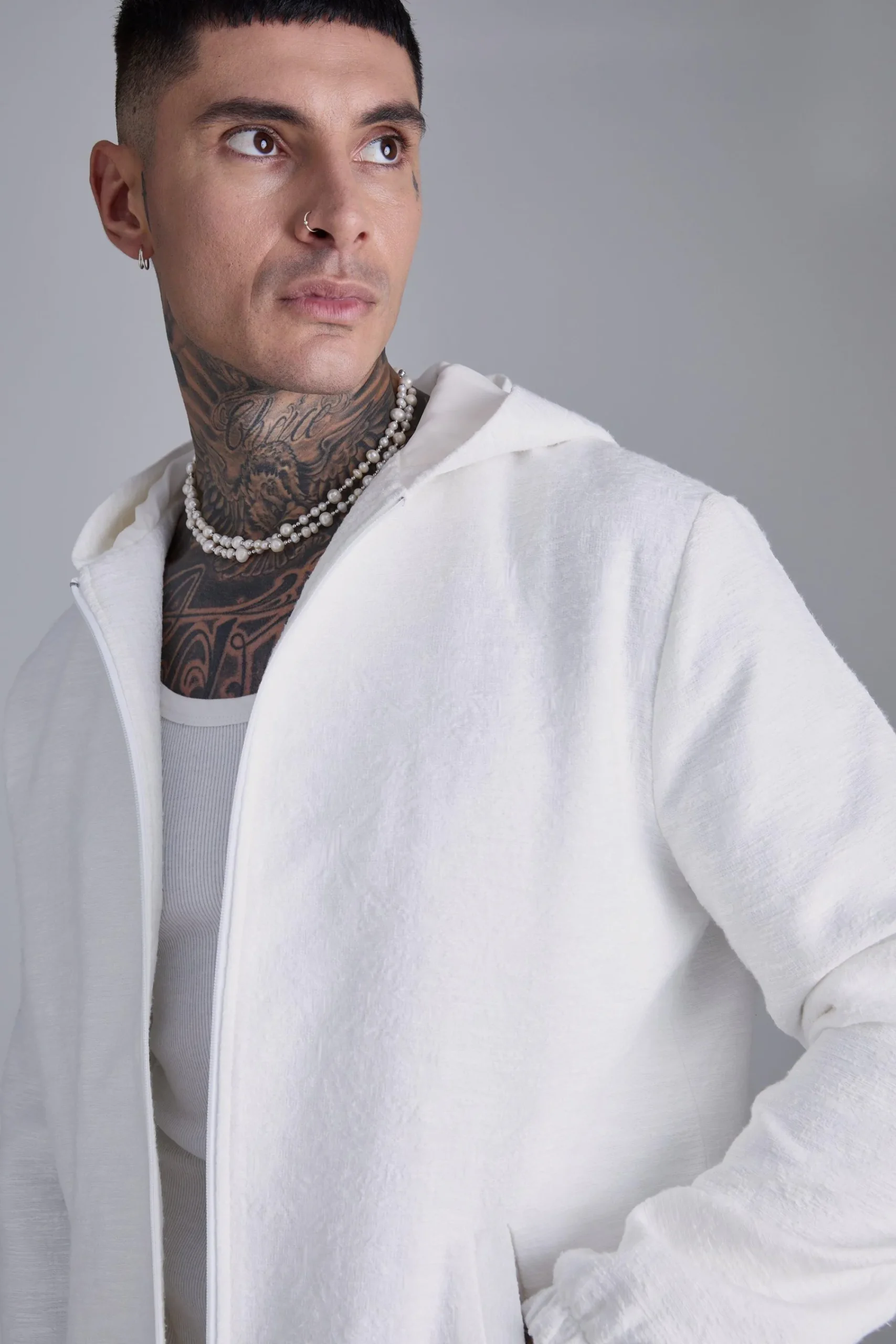 boohooMAN Tall Textured Cotton Jacquard Smart Cargo Shorts | UK| Suits & Tailoring|Shorts