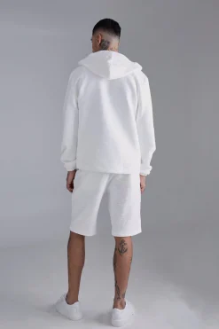 boohooMAN Tall Textured Jacquard Smart Jacket And Short Set | UK| Sets & Co-Ords