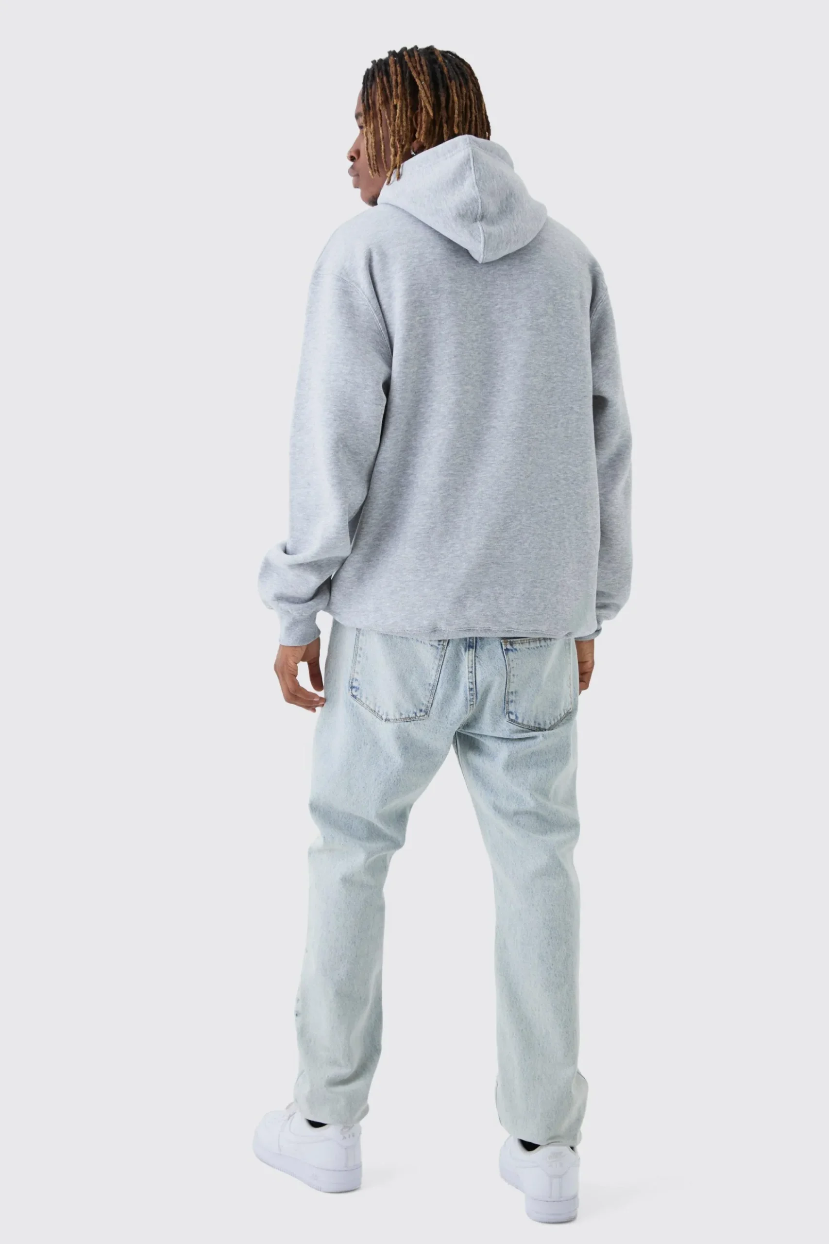 boohooMAN Tall Western Varsity Oversized Hoodie | UK| Hoodies & Sweatshirts