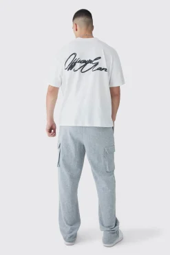 boohooMAN Tall Woven Tab Relaxed Fit Cargo Joggers | UK| Trousers|Joggers