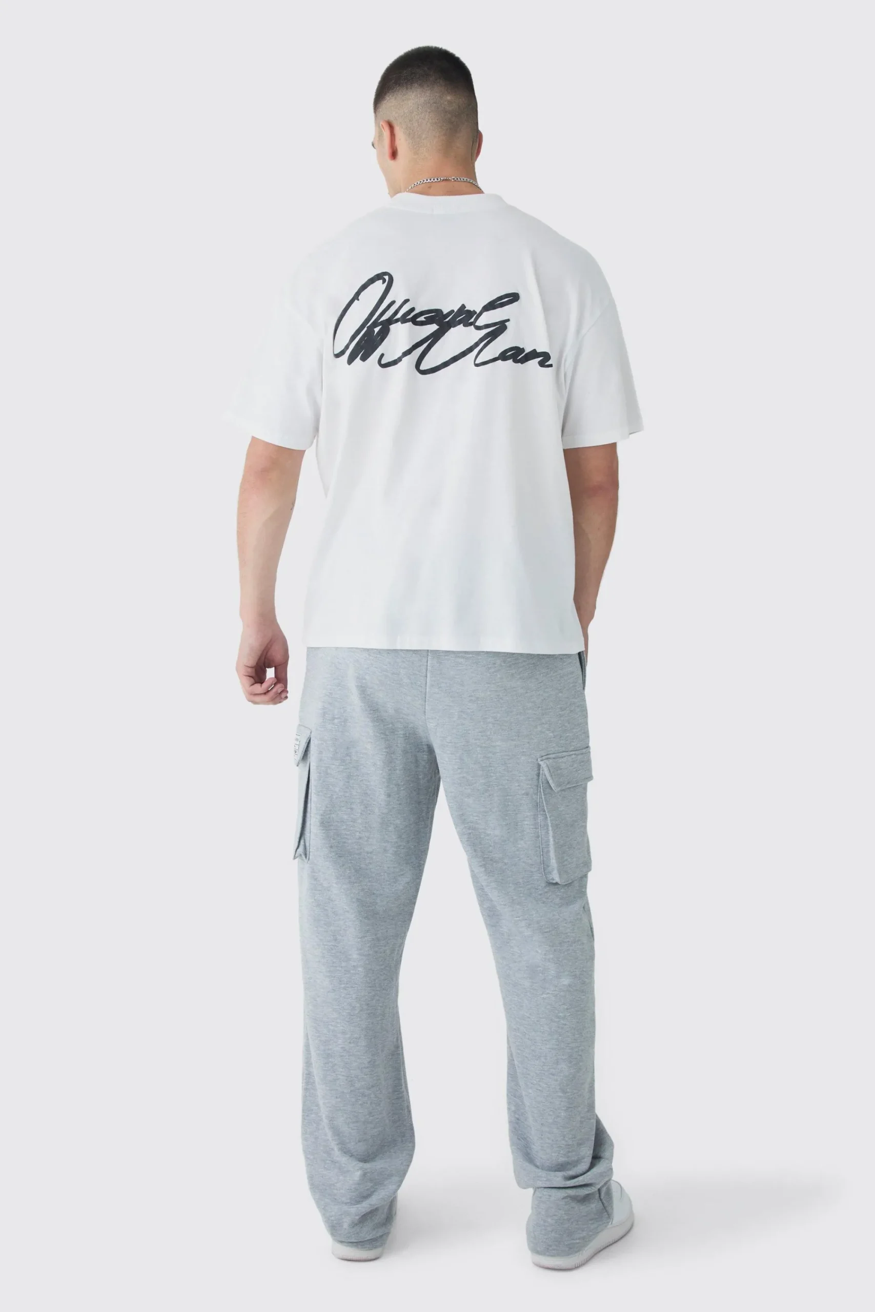 boohooMAN Tall Woven Tab Relaxed Fit Cargo Joggers | UK| Trousers|Joggers