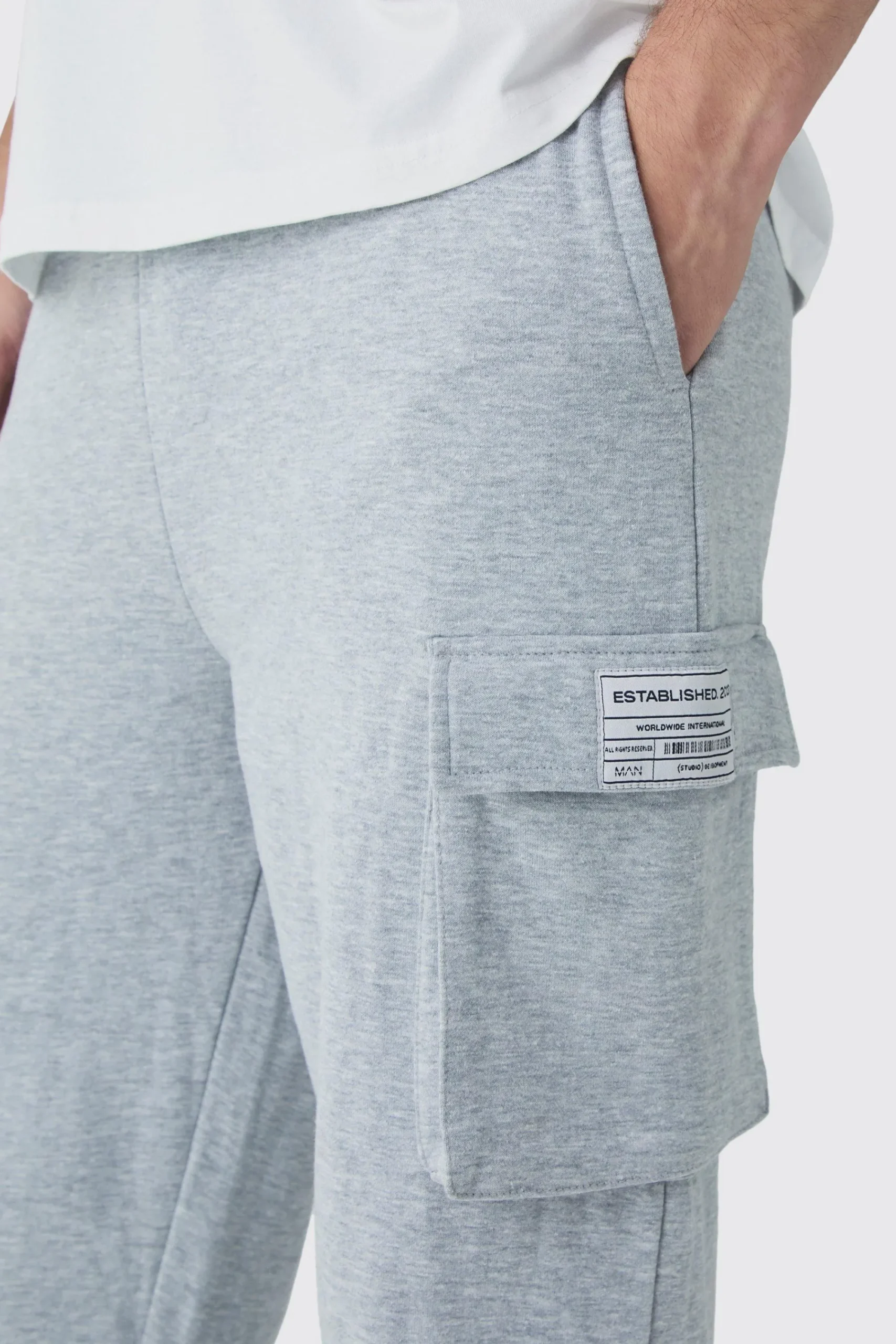 boohooMAN Tall Woven Tab Relaxed Fit Cargo Joggers | UK| Trousers|Joggers