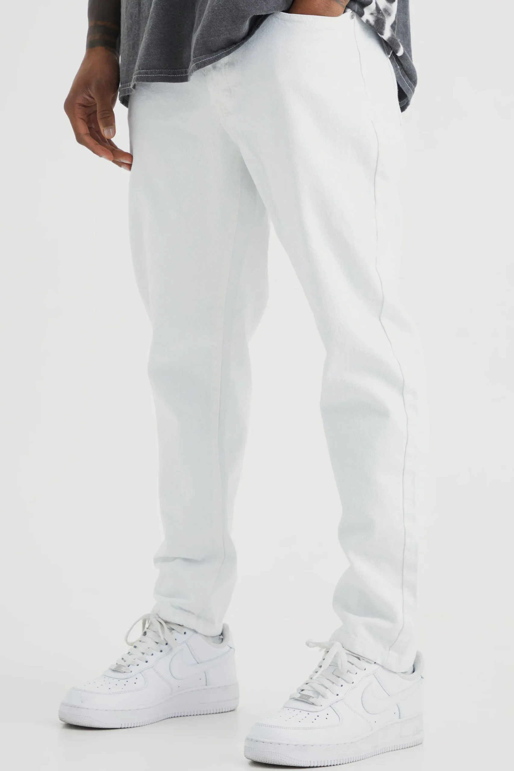 boohooMAN Tapered Rigid Jean | UK| Trousers|Jeans