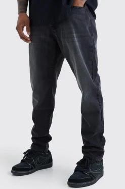 boohooMAN Tapered Rigid Jean | UK| Trousers|Jeans