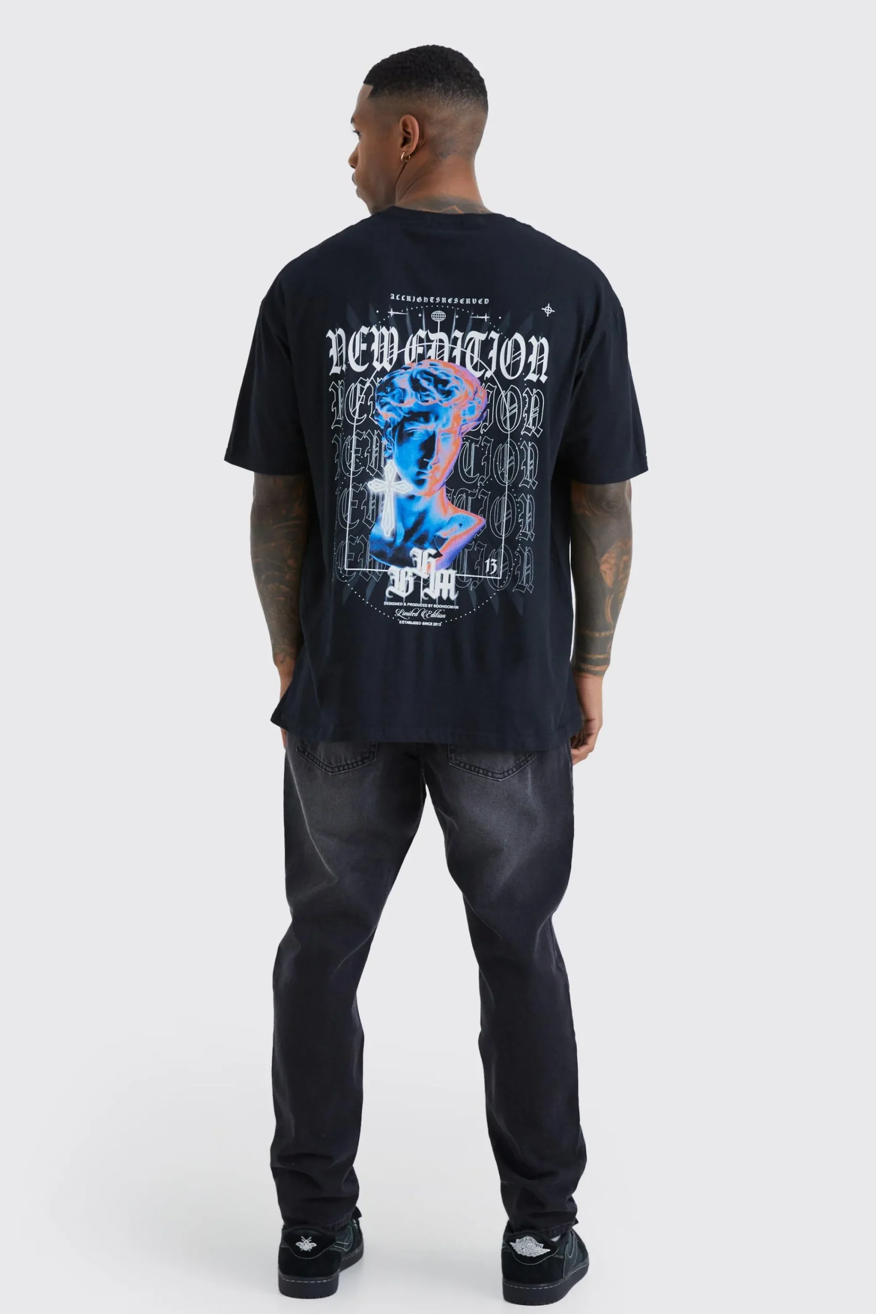 boohooMAN Tapered Rigid Jean | UK| Trousers|Jeans