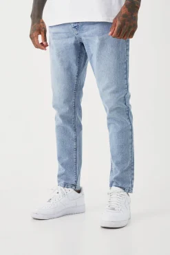 boohooMAN Tapered Rigid Jean | UK| Trousers|Jeans