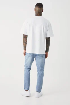 boohooMAN Tapered Rigid Jean | UK| Trousers|Jeans