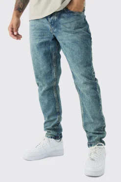boohooMAN Tapered Rigid Jean In | UK| Trousers|Jeans