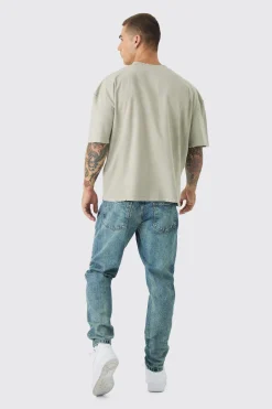 boohooMAN Tapered Rigid Jean In | UK| Trousers|Jeans