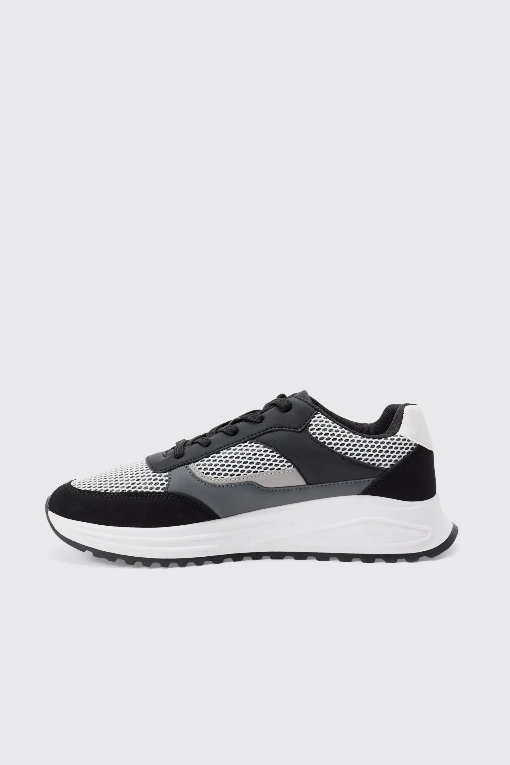 boohooMAN Tech Mesh Runner Trainer | UK| Trainers & Hi-Tops