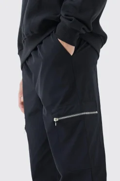 boohooMAN Technical Stretch 3D Pocket Set | UK| Sets & Co-Ords