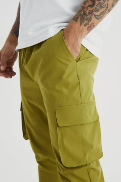 boohooMAN Technical Stretch Skinny Cargo Trouser | UK| Trousers