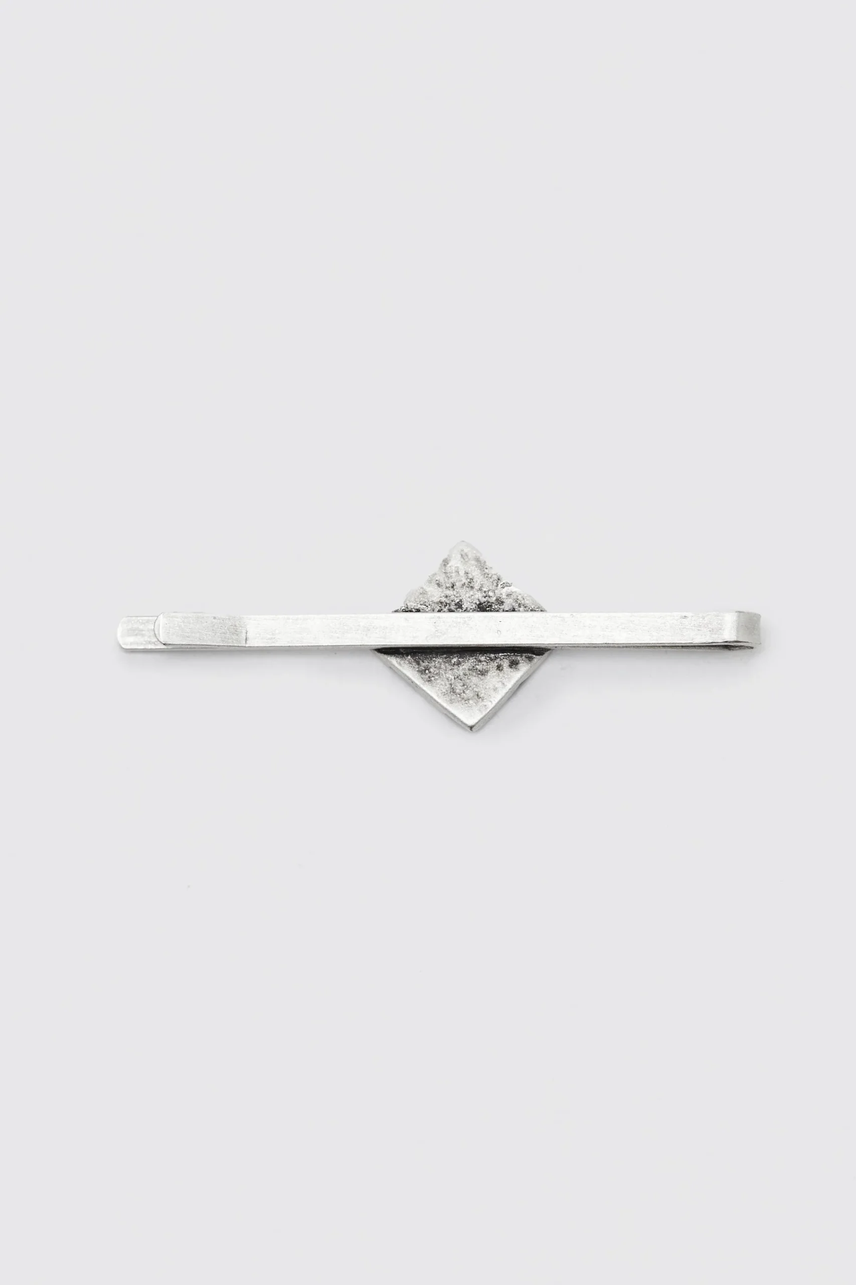 boohooMAN Texture Square Tie Bar | UK| Jewellery & Watches