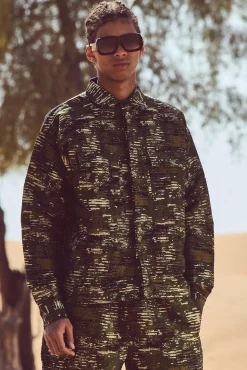 boohooMAN Textured Patch Pocket Overshirt | UK| Sets & Co-Ords