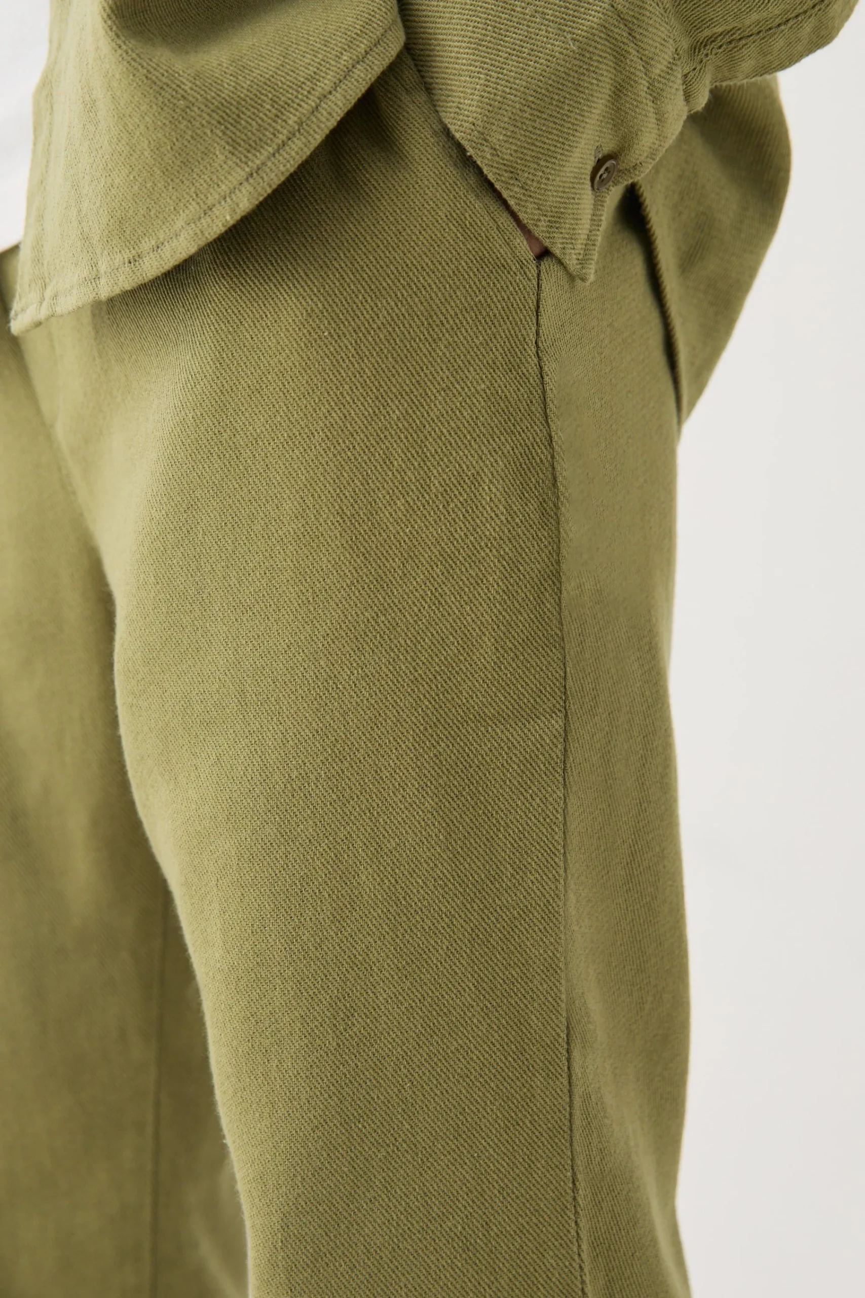 boohooMAN Textured Elasticated Waist Straight Fit Trousers | UK| Trousers|Sets & Co-Ords