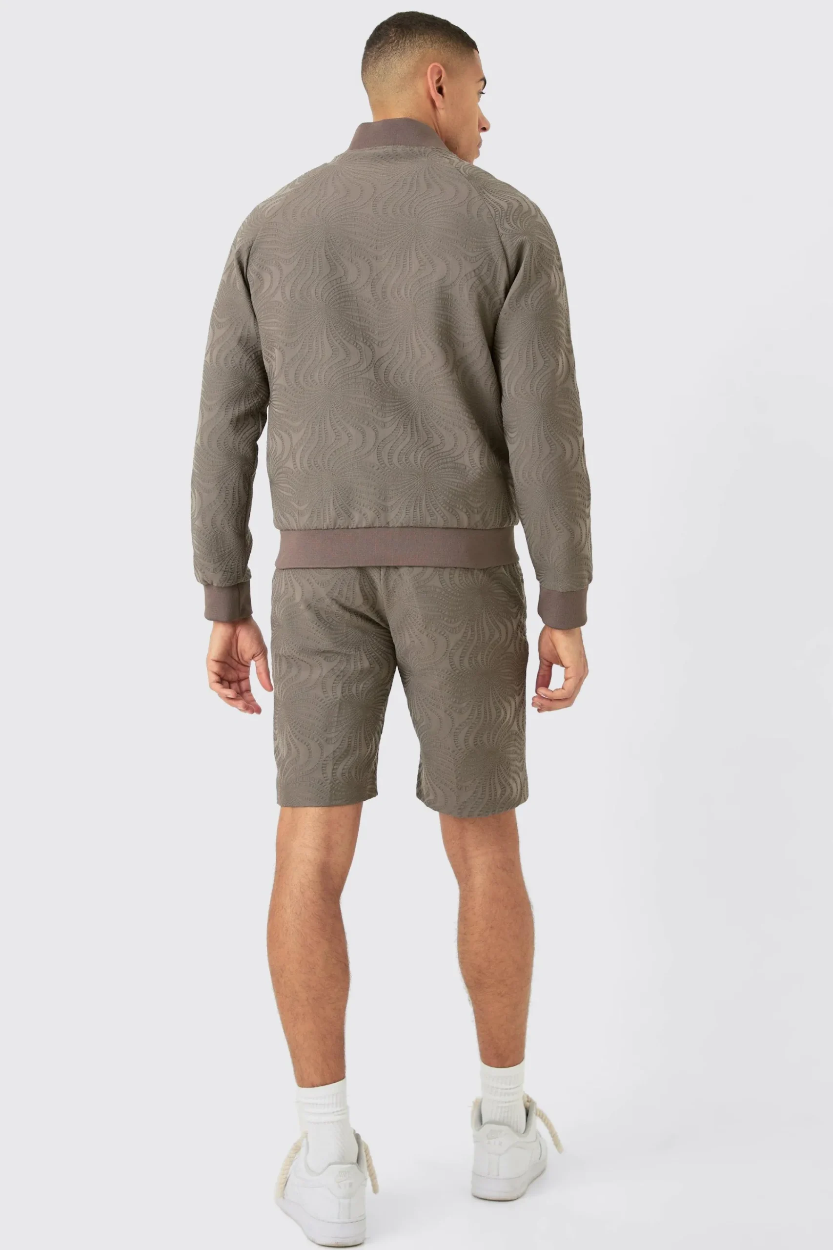 boohooMAN Textured Regular Fit Tailored Bomber Jacket | UK| Suits & Tailoring