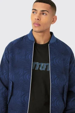 boohooMAN Textured Regular Fit Tailored Bomber Jacket | UK| Suits & Tailoring