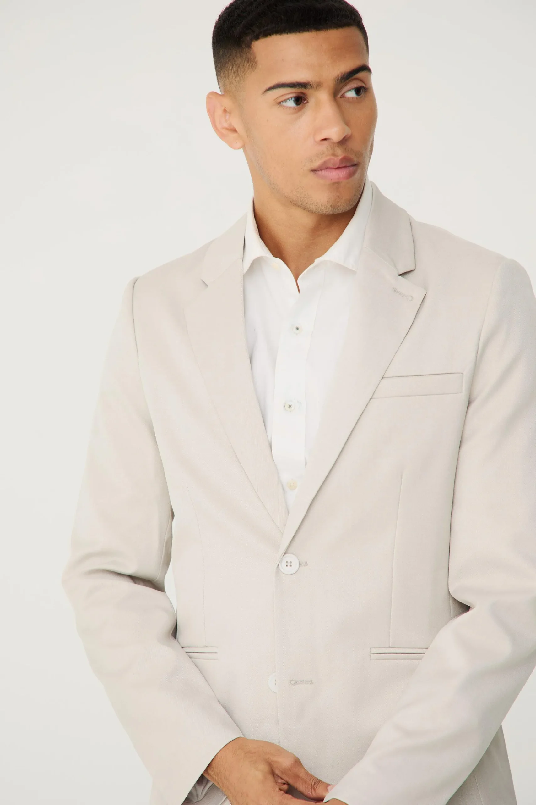 boohooMAN Textured Skinny Single Breasted Suit Jacket | UK| Suits & Tailoring