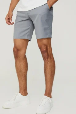 boohooMAN Textured Slim Fit Suit Shorts | UK| Suits & Tailoring|Shorts